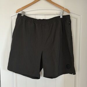 Chubbies Charcoal Gray Performance Drawstring 7” Inseam Shorts‎ Mens Size XXL